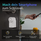 Smart Lock Go 2025 Türschloss mit Bluetooth WLAN Matter Smartphone als Schlüssel ohne Zylindertausch