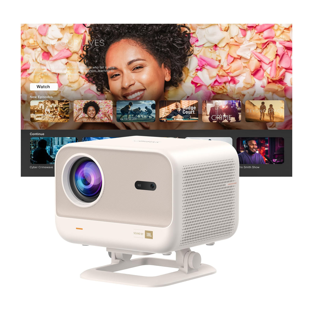 Proyector L2 Plus Full HD 1080p 700 lúmenes ANSI Dolby Audio Bluetooth WiFi para cine en casa