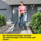 Hochdruckreiniger K 4 Power Control max 130 bar für die Reinigung von Haus und Garten sowie Fahrzeugen