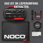 GB150 3000A Starthilfe Powerbank für Benzin bis 9,0L und Diesel bis 7,0L 12V Lithium Jump Starter