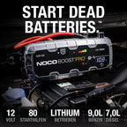 GB150 3000A Starthilfe Powerbank für Benzin bis 9,0L und Diesel bis 7,0L 12V Lithium Jump Starter