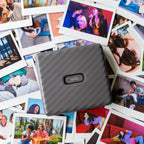 Link Wide smartphone printer mocha gray portable wireless Bluetooth instant photo printer for wide format film