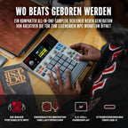 MPC Sample tragbarer Sampler für mobile Musikproduktion kompakter digitaler Sampler für unterwegs