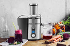 Entsafter 40151 Multi Juicer Digital 1300 Watt Profi Motor XXL Einfüllschacht 84 mm 5 Geschwindigkeitsstufen