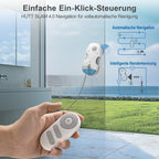 S7 Fensterputzroboter mit aktiver Sprühfunktion und 6500 Pa Saugkraft für streifenfreie Glasreinigung
