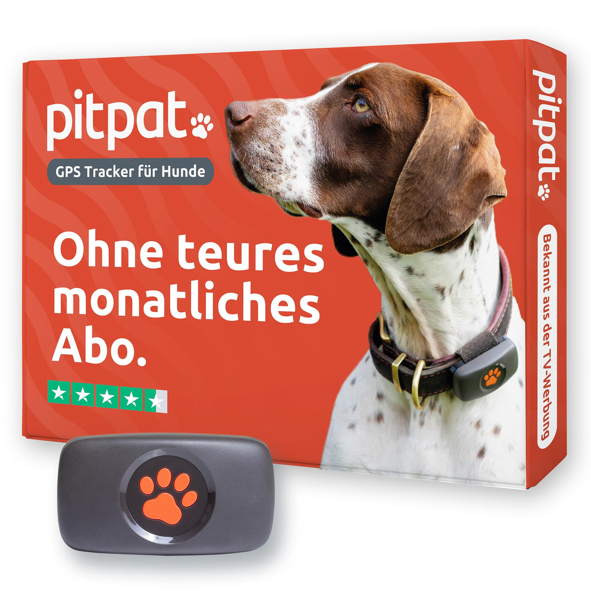 GPS Tracker für Hunde ohne Abo Hundetracker mit unbegrenzter Reichweite für die Hundeortung