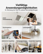Wärmebildkamera TC004 Mini-A 240x240 TISR IR 15 Stunden Akkulaufzeit für Inspektion und Diagnose