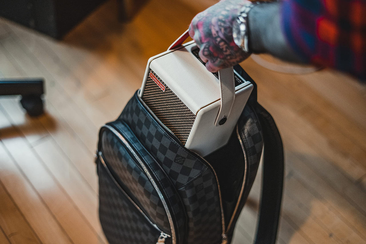 Spark MINI 10W tragbarer Smart Gitarrenverstärker und Lautsprecher in Pearl für Gitarre mit App
