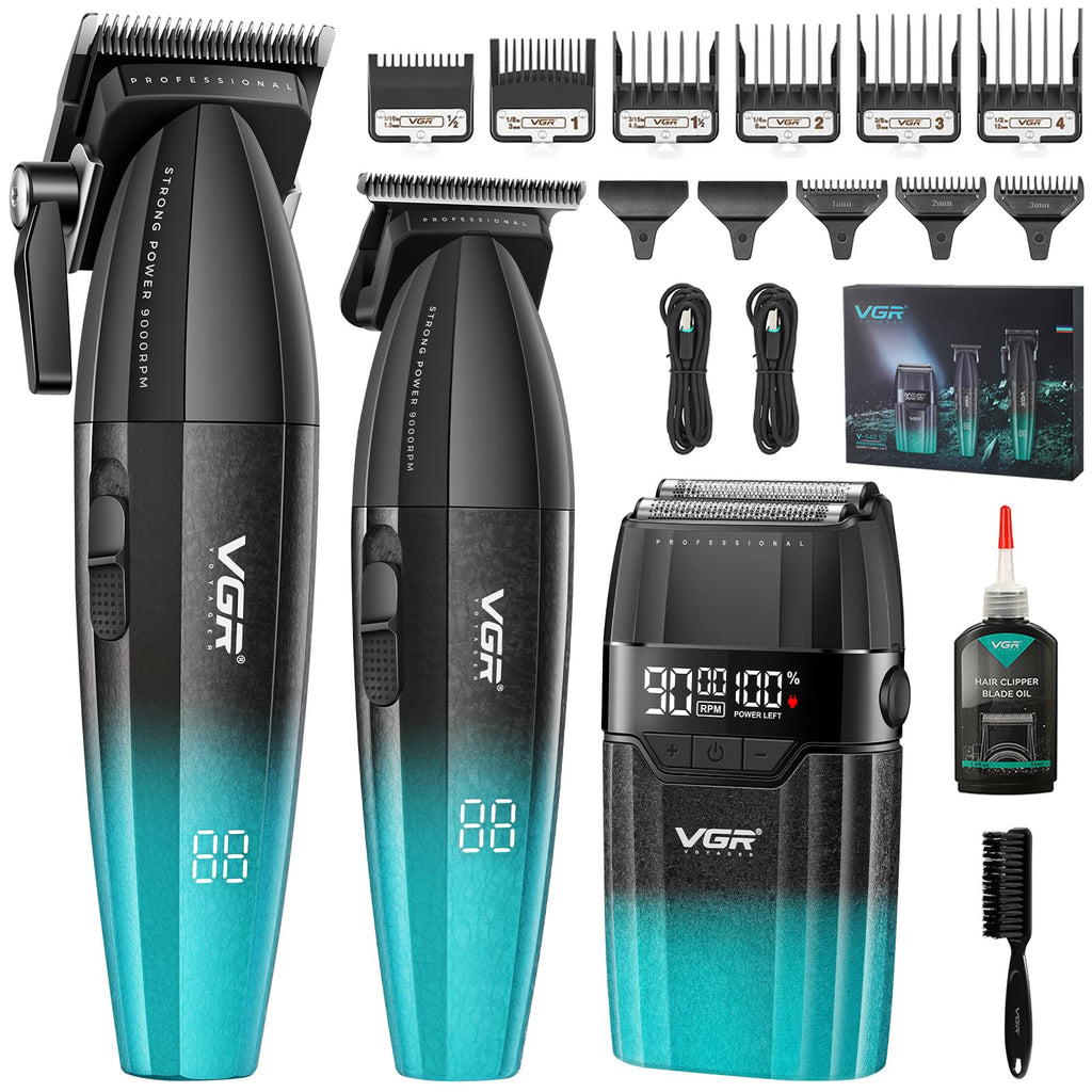 640 S3 3 in 1 Haarschneidemaschine für Herren Profi Haarschneider für Bart und Haare sowie Haarschnitt