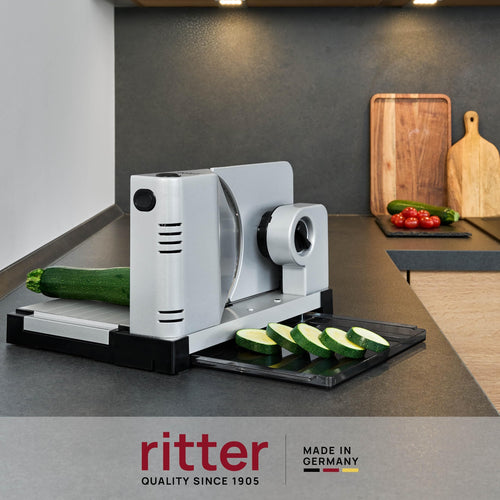 Allesschneider Icaro 7 elektrischer Allesschneider mit Eco Motor silbermetallic