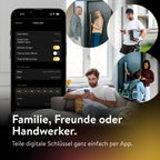 Smart Lock Go 2025 Türschloss mit Bluetooth WLAN Matter Smartphone als Schlüssel ohne Zylindertausch