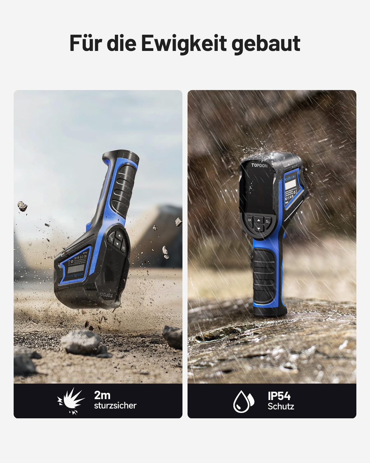 Wärmebildkamera TC004 Mini-A 240x240 TISR IR 15 Stunden Akkulaufzeit für Inspektion und Diagnose
