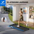T19 Walking Pad 3 in 1 Laufband für Schreibtisch mit Fernbedienung für Homeoffice und Fitness zu Hause