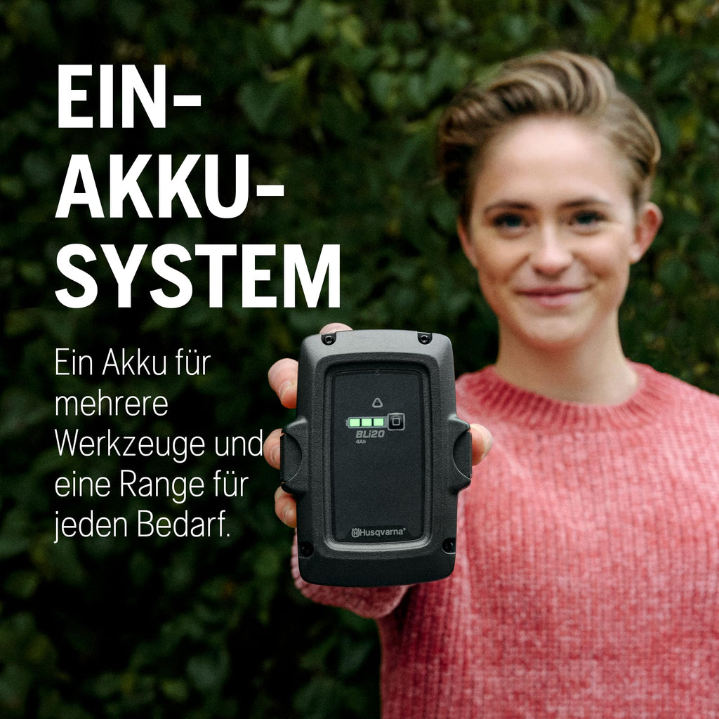 120iBV Akku Laubbläser und Laubsauger 2 in 1 mit Akku und Ladegerät kabellos für Garten und Hof