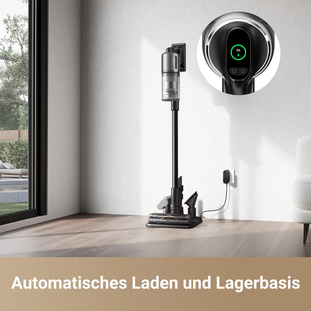 Z30 Akku Staubsauger 28000 Pa 310 AW CelesTect LED Beleuchtung für eine gründliche Reinigung