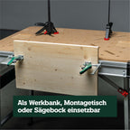 Multifunktionstisch MWB 100 klappbare Werkbank und Montagetisch für Werkstatt Montage und Heimwerker