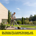 Terrassenreiniger PCL 6 für Hochdruckreiniger max 10 bar Flächenreiniger für Terrassen und Steinböden