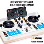 DJControl Mix Ultra mobiler DJ Controller für iOS und Android kompakter tragbarer DJ Mixer