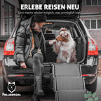 Hundetreppe Auto klappbar mit Sicherheitsstufe Hunderampe Einstiegshilfe große Hunde faltbar bis 60 kg