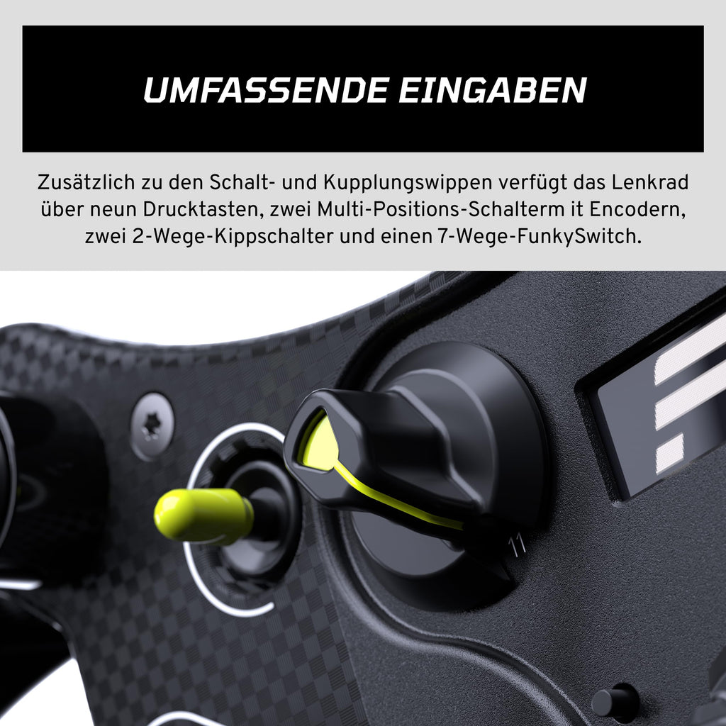 CSL GT3 Sim Racing Lenkrad für PC und Xbox mit Force Feedback Rennlenkrad für Rennsport und Gaming