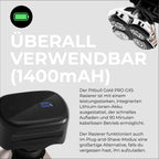 Pitbull Gold Pro GX5 Kopf und Gesichtsrasierer kabellos Nass und Trocken wasserfest Reise Forte Pro Klinge