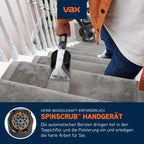 SpinScrub Power Plus Polsterreiniger Teppichreiniger mit Fleckenentfernung XL Tank schnelltrocknend kraftvoll