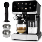 Kaffeevollautomat mit Milchsystem 8 automatische Programme für Espresso Cappuccino Latte Macchiato
