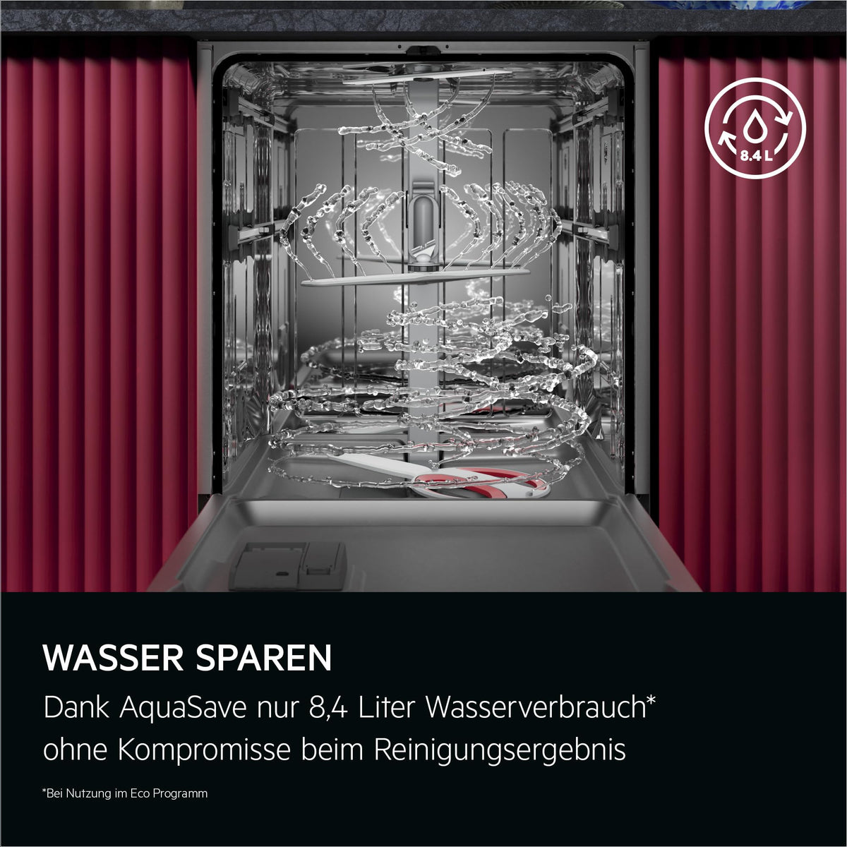 Geschirrspüler 8000 WiFi vollintegriert 60 cm ZoneClean GI8200B2SC Energieeffizienzklasse B