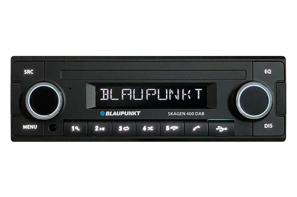 Skagen 400 DAB 1 DIN Autoradio DAB+ Bluetooth Freisprechfunktion USB Aux Lenkradbedienung Sub Out 4x50W 12V