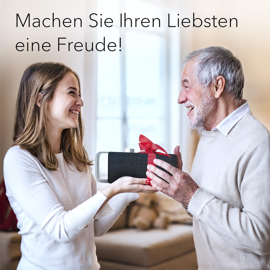Oskar TV Lautsprecher für Senioren Sprachverstärker Hörverstärker Kabellos Tragbare Soundbar Einfach bedienen