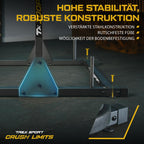 Power Tower Dip Station freistehend Kraftturm bis 300kg belastbar für Heimtraining TX-100PR