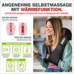 Das Original Nackenmassagegerät mit Wärme und Shiatsu Funktion TÜV geprüft Massagegerät für Nacken