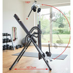 ECO Inversionstisch klappbar verstellbarer Schwerkrafttrainer Rücken 180 Grad Inversion Stahlrahmen bis 150 kg