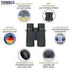 Profi Jagdfernglas Observer 10x42 Dachkantdesign 10fach Zoom kompakt robust