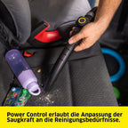 Nass Trockensauger WD 7 Control P S 30/6/35/T FILTelligence Fernbedienung Blasfunktion 1400 W 30 l Edelstahl