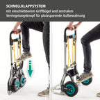 TS 850 Offroad Sackkarre für Garten Gelände und Baustelle robuste Bereifung hohe Traglast vielseitig nutzbar
