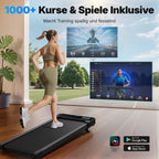 T19 Walking Pad 3 in 1 Laufband für Schreibtisch mit Fernbedienung für Homeoffice und Fitness zu Hause