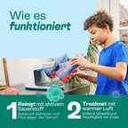 Opod elektrischer Schuhtrockner für Schuhe und Stiefel mit Erfrischungsfunktion und Geruchsneutralisierung