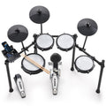 Nitro Max kompaktes elektronisches Schlagzeug E Drum Set mit Mesh Pads 10 Zoll Snare Bluetooth 400 Sounds