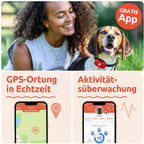 GPS Tracker für Hunde ohne Abo Hundetracker mit unbegrenzter Reichweite für die Hundeortung