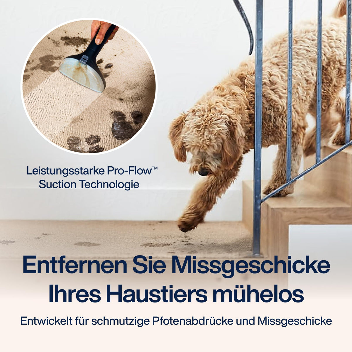 PowerClean Pro Dampfsauger mit Dampfreiniger für Polstermöbel Sofa Teppiche Auto Doppeltank