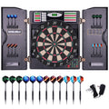 Elektronische Dartscheibe Profi Set 211 Varianten für 1 bis 16 Spieler 12 Darts 12 Flights 100 Pfeilspitzen