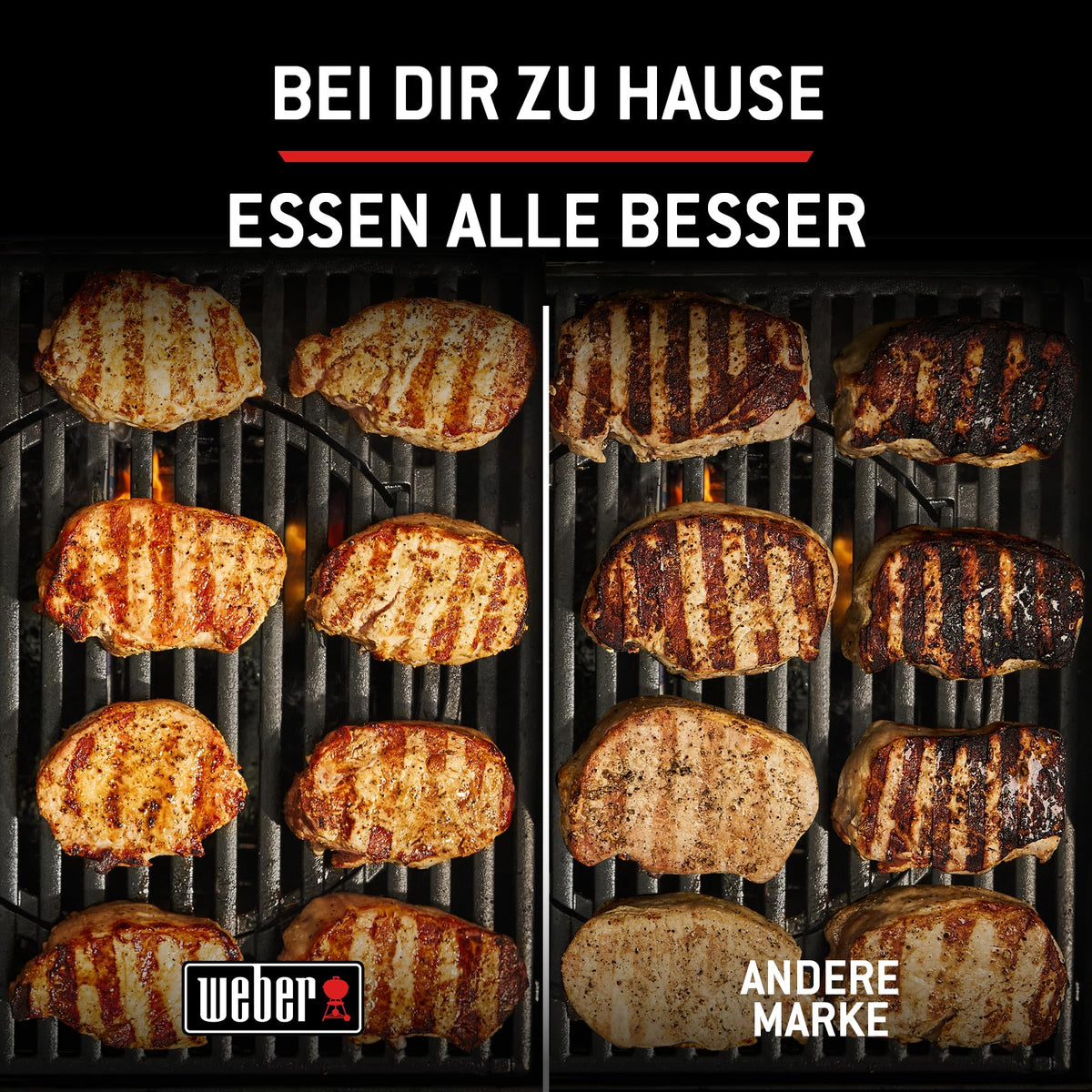 Gasgrill Spirit E 310 mit 3 Edelstahlbrennern 8,8 kW Grillfläche 60x45 cm Warmhalterost und Thermometer