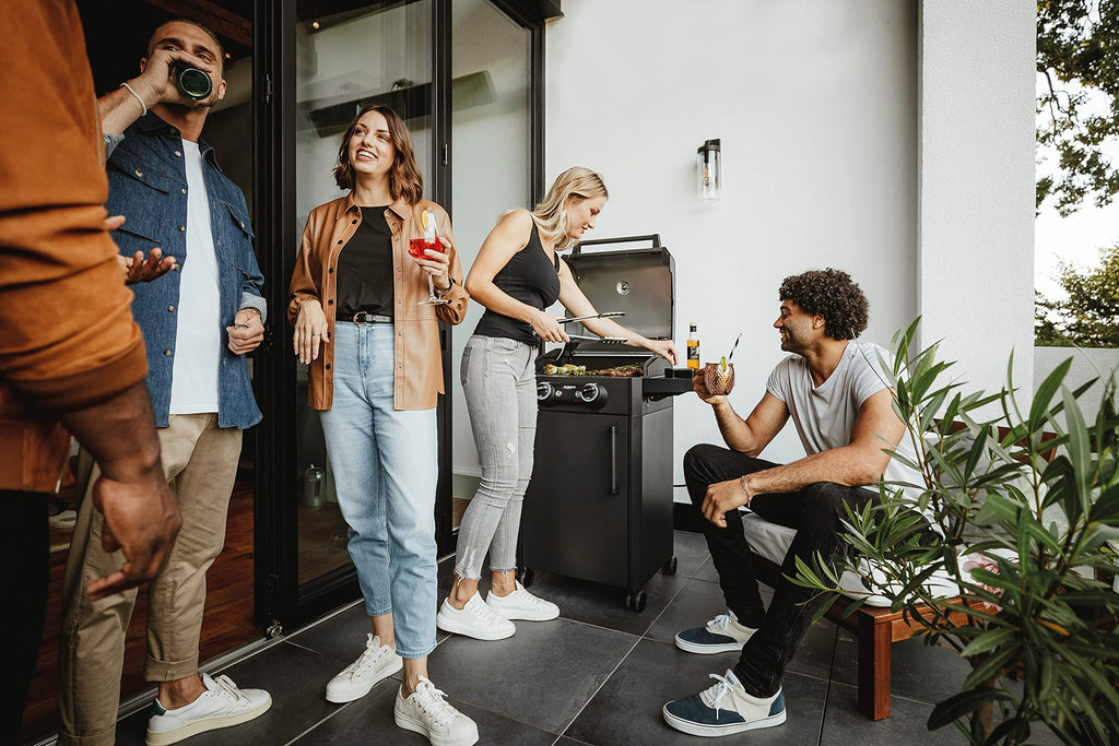 Elektrogrill eFLOW Pro 2 Turbo Shadow Gussrost Switch Grid Turbo Zone Simple Clean Aluguss Grillwagen 97126