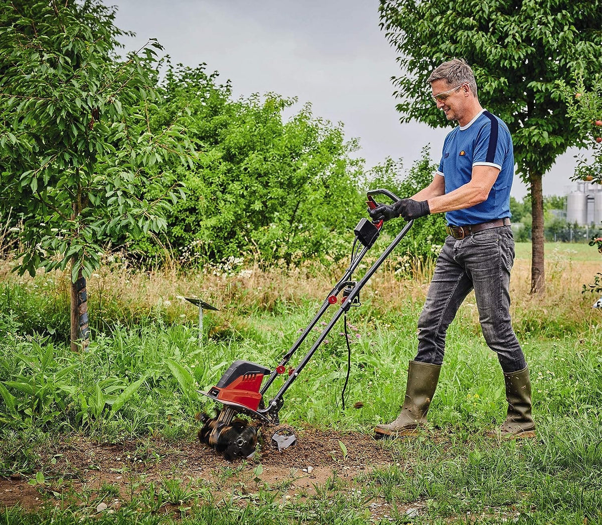 Elektro Bodenhacke GC-RT 1545 M 1500W 45cm Breite 22cm Tiefe 2 Punkt Sicherheitsschalter Überlastkupplung