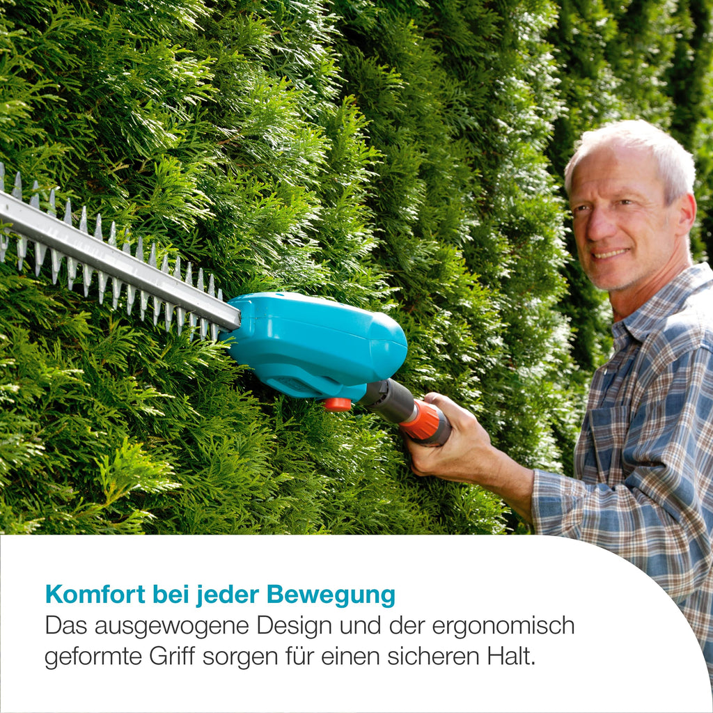 Akku Teleskop Heckenschere THS 42/18V P4A Set, 3 m Reichweite, 42 cm Messer, kabellos, Energieklasse A