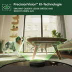 Plus 505 Combo Saugroboter, AutoWash Dock, Clearview Pro LiDAR, 7000Pa, DualClean Wischpads, Schwarz