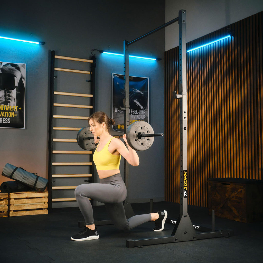 Power Tower Dip Station freistehend Kraftturm bis 300kg belastbar für Heimtraining TX-100PR