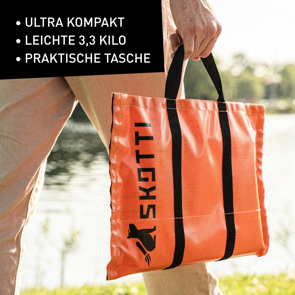 Kleiner faltbarer Camping Gasgrill Grill Gas für Gaskartuschen kompakt tragbar für Outdoor