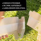 Kleiner faltbarer Camping Gasgrill Grill Gas für Gaskartuschen kompakt tragbar für Outdoor